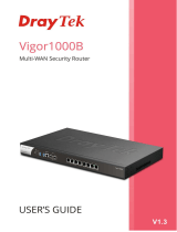 Draytek Vigor1000B Owner's manual