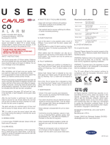 Cavius 4002-008 Carbon Monoxide Alarm Device User guide