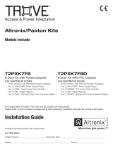 TROVE T2PXK7F8D Altronix Paxton Kits User manual