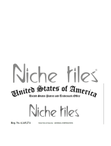 Niche Tiles A0054PWT0005 User manual