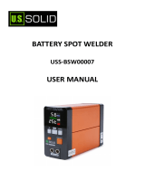 U S SOLID USS-BSW00007 Battery Spot Welder User manual