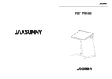 JAXSUNNY HG61A1085 Adjustable Tray Table User manual