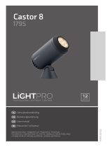 LightPro 179S Castor 8 Spike Light User manual