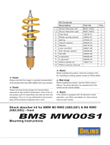 Ohlins BMS MW00S1 Mounting Instruction