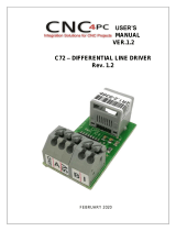 CNC4PC C72 Differential Line Driver User manual