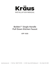 KRAUS KP1TS25S-1-1610SS Installation guide