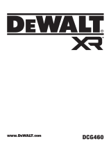 DeWalt DCG460X2 User manual