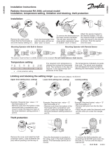 Danfoss RA2000 Installation guide