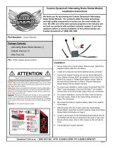 Custom Dynamics CD-ALT-BS-UNV Universal Alternating Brake Strobe Installation guide