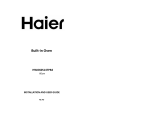 Haier HWO60S14TPB2 User manual