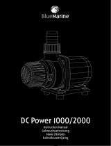 BlueMarine DC Power 2000 Energy Efficient Pump User manual