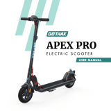 Gotrax APEX PRO Electric Scooter User manual