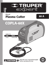 Truper Expert COPLA-60X Owner's manual
