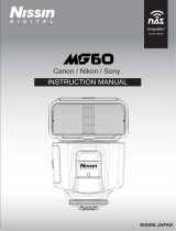 Nissin Digital MG60 Flash Light User manual
