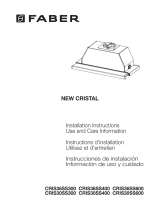 Faber Cristal 36 SS 300 cfm Installation guide