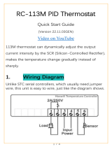 HASWILL ELECTRONICS RC-113M PID Thermostat User guide