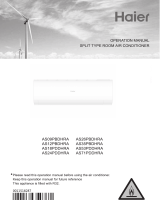 Haier AS53PDDHRA-SET Pinnacle Air Conditioner, 5.0 kW User guide