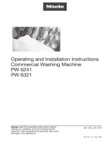 Miele PW 6241 Operating instructions