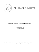 PELHAM & WHITE PW82078-W Installation guide