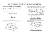 Beliani Free Standing Bathtub User manual