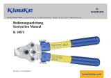 Klauke K105/1 User manual