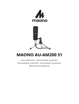 MAONO AU-AM200 S1 Sound Card Audio Interface CASTER LITE User manual