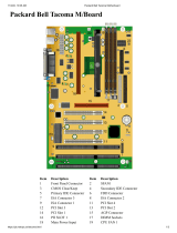 PB Packard Bell Tacoma Motherboard Owner's manual