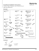Workrite Conform ST 413 Installation guide