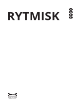 IKEA 003.923.24 RYTMISK Wall Mounted Extractor Hood Stainless Steel 60cm User manual