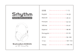 Srhythm NC25 NiceComfort 25 Foldable Lightweight ANC Headphones User manual