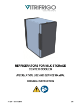 Vitrifrigo FG10i DGT Refrigerators for Milk Storage Center Cooler User manual