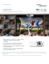 Optoma HZ40HDR Owner's manual