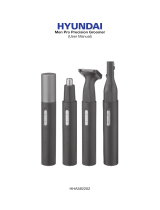 Hyundai HHA582202 Men Pro Precision Groomer User manual