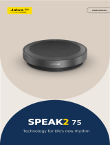 Jabra Speak2 75 MS Teams - Link 380c, Dark Grey User manual