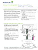 ConTech Lighting CTL18 C Instruction Sheet