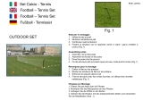 Liski Football Tennis Set User manual