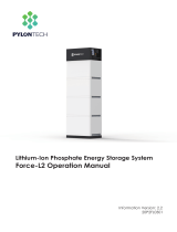 Pylontech Force-L2 Lithium Ion Phosphate Energy Storage System User manual