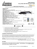Lumena Hiway MAX 40W PIR Solar Street Light User manual