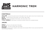 JHS 3 Series Harmonic Tremolo Pedal Operating instructions