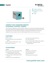 PONTIS EMC PRODUCTS Cam5 Hardened Remote Operating instructions