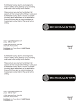 EchoMaster BUA-97 Backup Alarm User manual