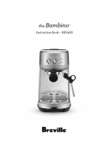 Breville BES450 the Bambino Brushed Stainless Steel User manual