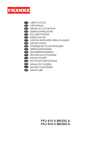 Franke FPJ 615 V BK/DG A Hood Black Glass User manual
