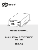 Sonel MIC-RS User manual