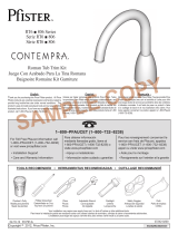 Pfister Contempra 806-NK00 Specification and Owner Manual