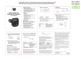 JUST WIRELESS 20087 Wireless Hands-Free Bluetooth FM Transmitter User manual