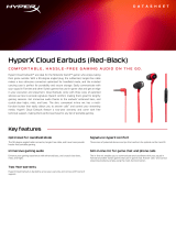 HyperX 4P5J5AA Cloud Earbuds Operating instructions