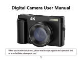 Femivo DC101AF 4K Digital Camera User manual