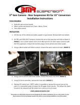 BMR Suspension RSK359 Installation guide