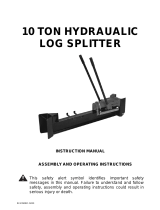 YTL Ytl-017-008 10 Ton Hydraualic Log Splitter User manual